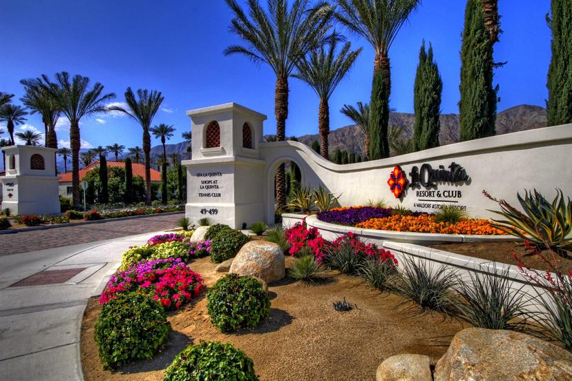 Front entrance to La Quinta Resort & Club