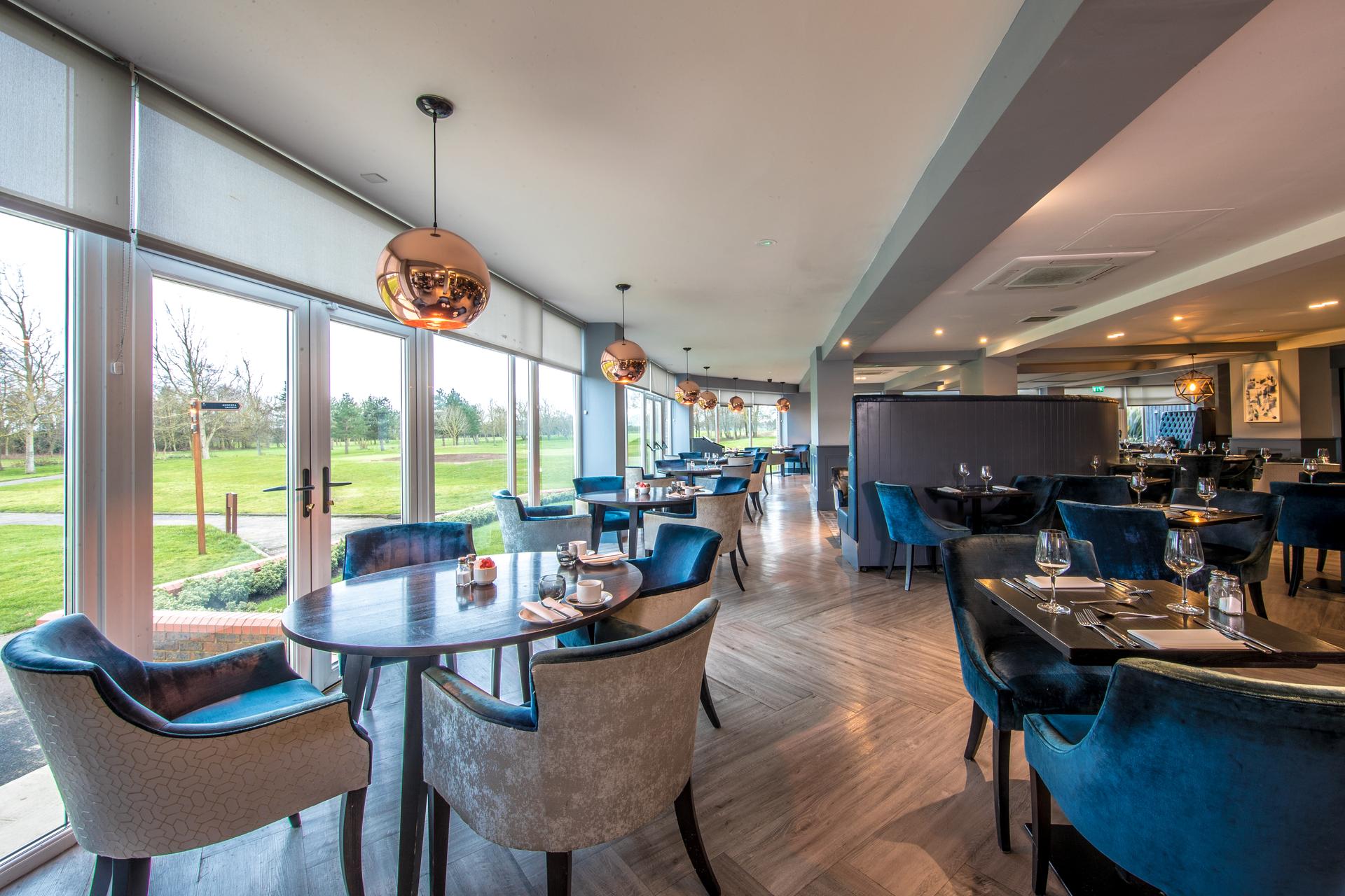Dining area at the Formby Hall Golf Resort & Spa resort