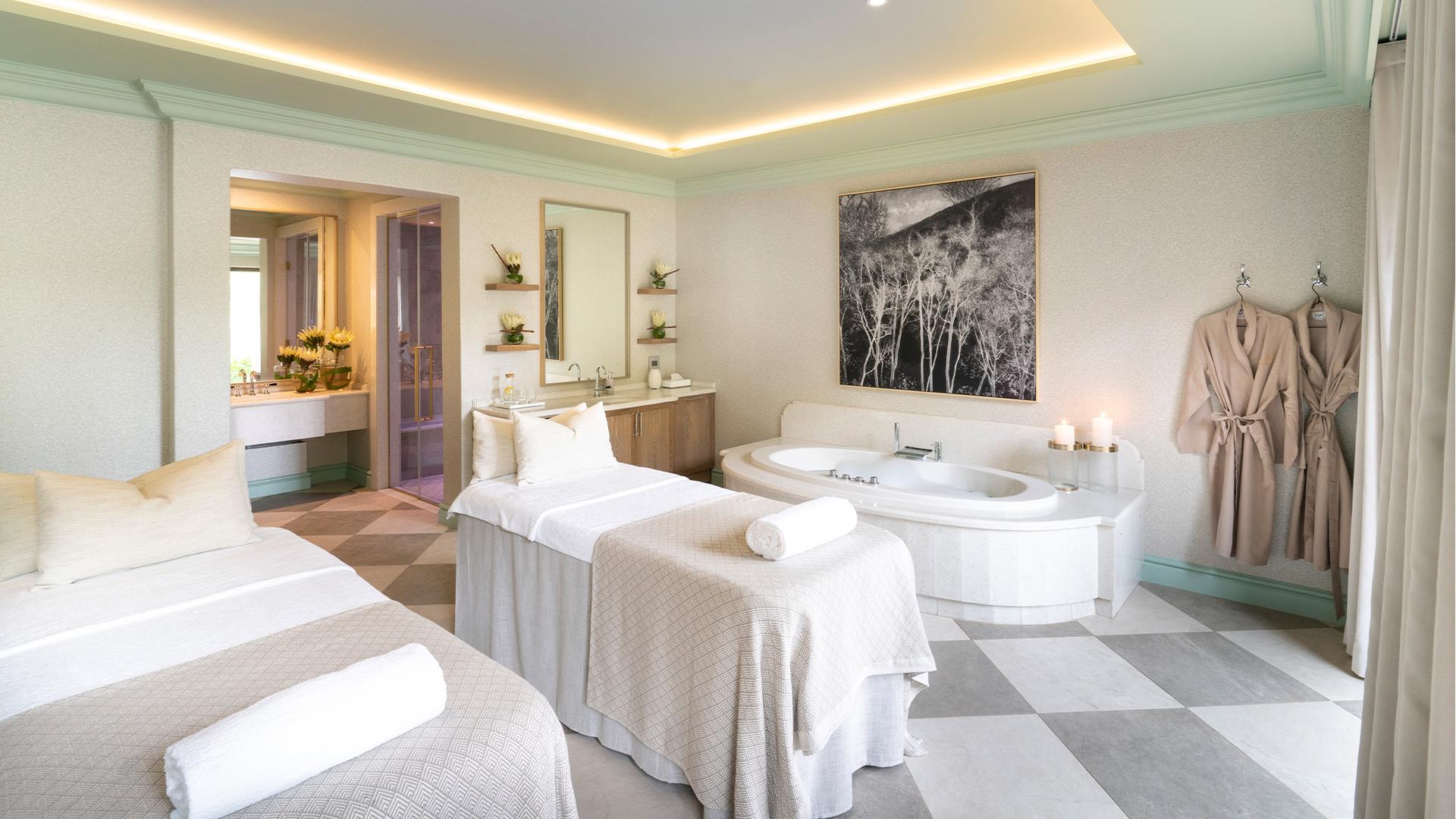 Spa facilities at the Sun City Resort, The Palace of the Lost City