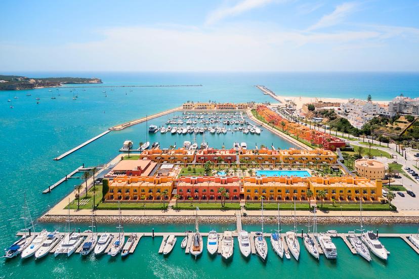 Aerial view of NH Marina Portimão