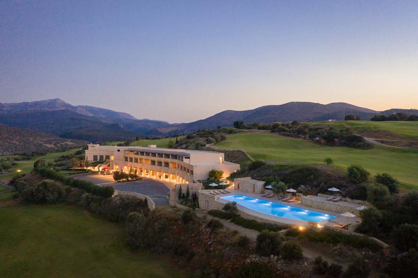 Aerial view of Crete Golf Club & Hotel
