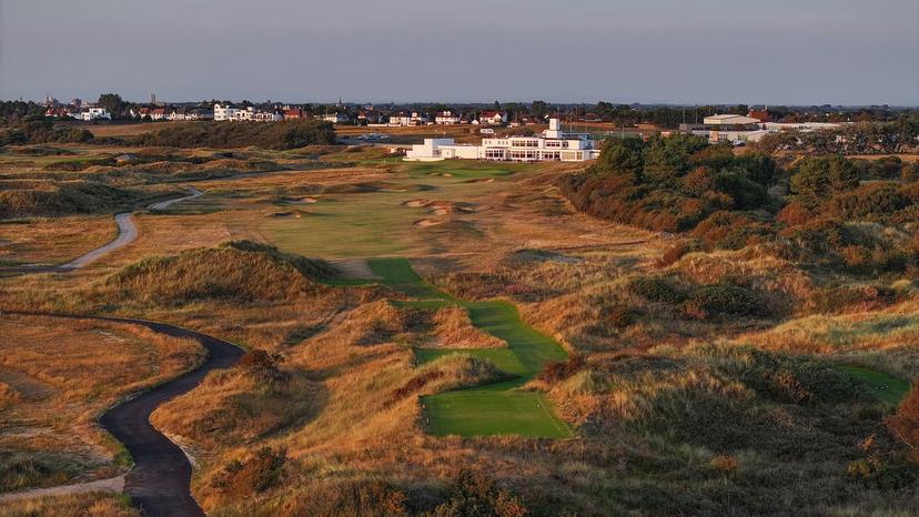 Aerial view of Royal Birkdale Golf Club