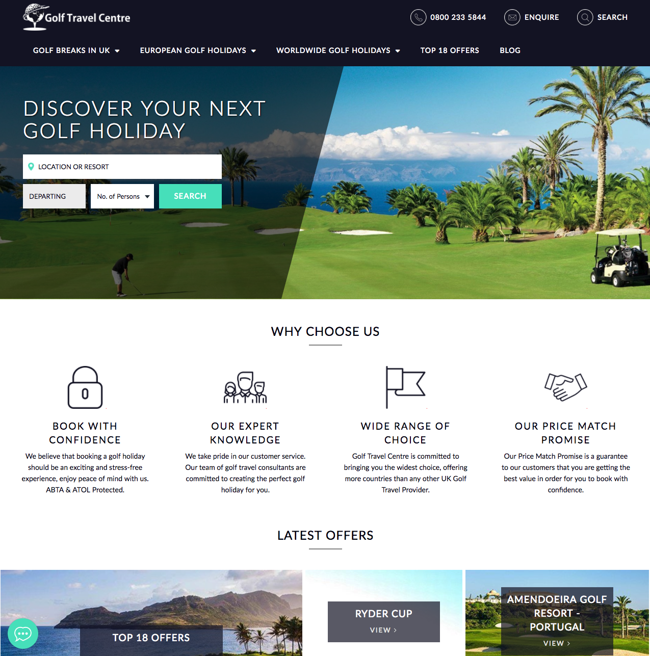 golf travel centre limited